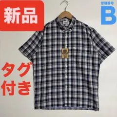 ❷ 新品 corefighter ボタンダウン チェック 柄 半袖 シャツのサムネイル