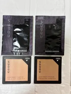 SUQQU ファンデーション　サンプル4点