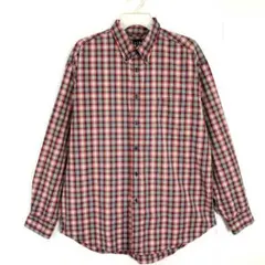 OLDGAPオールドギャップ長袖シャツ赤チェックボタンダウンコットンヴィンテージ