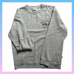 フィラ スウェット トレーナー グレー/LL