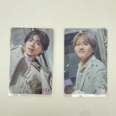 timelesz 「FAM」 ユニバ盤 佐藤勝利＆猪俣周杜 トレカ