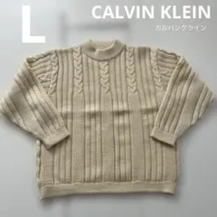 CALVIN KLEIN モックネック　ニット　セーター　L バトナー ユニクロのサムネイル