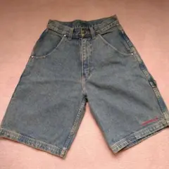 超美品O'Neill ビンテージデニムショートパンツダメージ加工