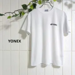 YONEX ヨネックス unisex ロゴ Tシャツ 白