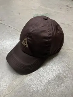 NIKE ACG unstructured cag キャップ　刺繍　ブラウン　茶