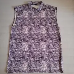 INCERUN ハイネック ノースリーブ S