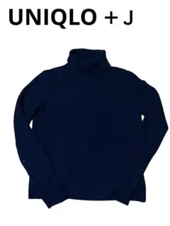 ユニクロ　➕J タートルネック　ニット