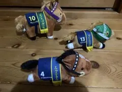 競走馬デザインぬいぐるみセット 競走馬デザインぬいぐるみセット - メルカリ