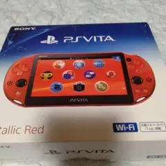 playstation vita pch-2000 メタリックレッド