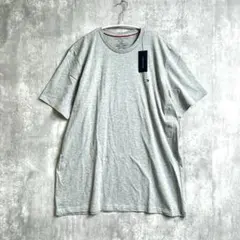 【未使用】トミーヒルフィガー　クルーネックTシャツ　タグ付き　グレー　L