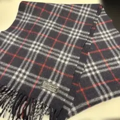 Burberry's 100%ラムウール マフラー