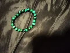 ブレスレット　天然石　グリーンタイガーアイ