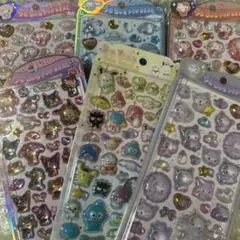 【正規品】 サンリオ うるちゅるシール ６枚セット