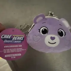 Care Bears コインパース 紫　がま口財布