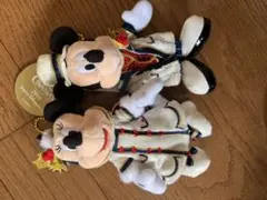 2019年ディズニーシークリスマス　ぬいぐるみバッジ