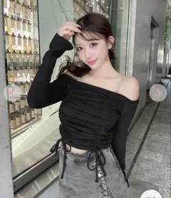 チェーンドロストトップス　シェリミー