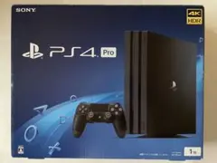 PS4 Pro 1TB Jet Black 本体　CHU-7100