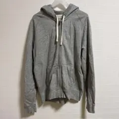 GAP グレー フルジップパーカー ジップアップ　US輸入古着