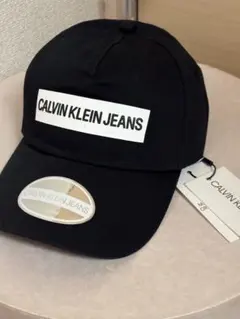 CALVIN KLEIN JEANS ブラックキャップ サイズ50