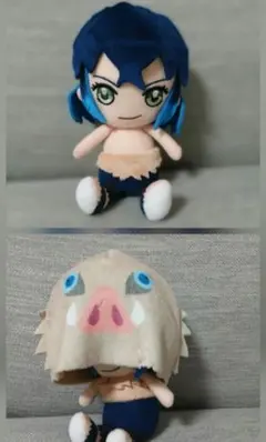 【匿名配送】 鬼滅の刃 chibiぬいぐるみ 嘴平伊之助