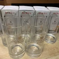 昭和レトロサントリーウイスキーガラスコップ6個セット