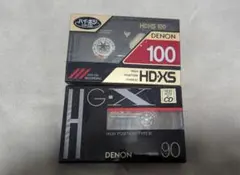 未使用 DENON HD-X 80 ハイポジ タイプⅡ カセットテープ 2個 未使用 DENON HD-X 80 ハイポジ タイプⅡ カセットテープ 2個 - メルカリ