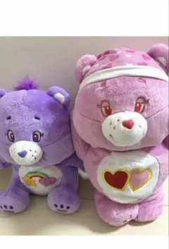 終末割引⭐️ケアベア Care Bears BIGぬいぐるみ 全2種セット
