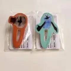 キャラクター ヘアクリップ 2個セット