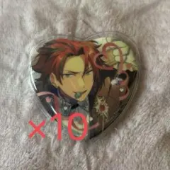 鬼龍紅郎 ホワイトデー 缶バッジ 10個セット