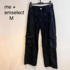 M996 me + emselect ブラック カーゴパンツ M