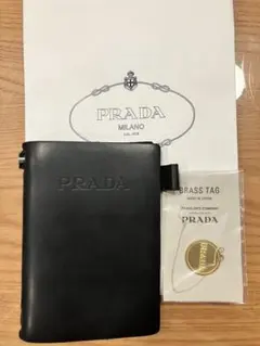 美品☆ PRADA トラベラーズノート パスポートサイズ 黒