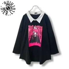 新作NieR✨襟付きOVERSIZE PULLOVER✨新品未使用