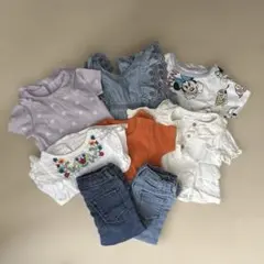 ベビー ロンパース Tシャツ デニム GAP H&M ZARA 9点 J