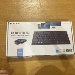 ＥＬＥＣＯＭキーボードTK-FBP102BK/EC