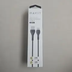 HAVIT USB-A to USB-C 充電ケーブル