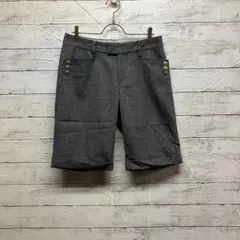 【green label relaxing】ボタンデザインウールショートパンツ
