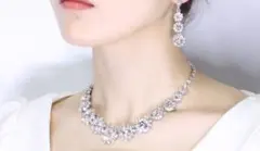 ROSE ROSA ジュエリー ネックレス＆イヤリングセット