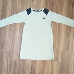 THE NORTH FACE 長袖ワンピース 130cm クリーム色