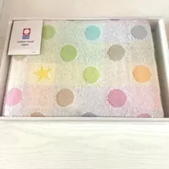 今治タオル♪ ピンク 水玉　バスタオル