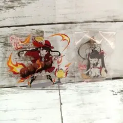温泉むすめ 駅メモ アクリルキーホルダー セット 湯村千代 鳥羽亜矢海 