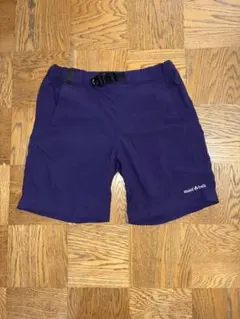 mont-bell キッズ ハーフパンツ 140 紫