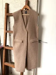 ★美品　ZARA ジレ　ロングベスト