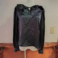 新品タグ付き　Ank Rouge　ブローチ付き　ブラウス