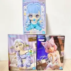 ホロライブ フィギュア3点セット こぼ・かなえる 轟はじめ 博衣こより