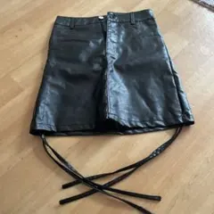 SHEIN レザースカート