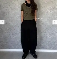UNIQLO ユニクロ　新品未使用　ドライスウェット　カーブパンツ ブラック