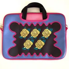 ディズニー　ノスタルジカ　パソコンケース　パソコンバッグ　バラの刺繍