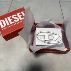DIESEL コンパクト三つ折り財布 ホワイト 白色のサムネイル