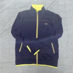 under armour ネイビー/イエロー ジャケット