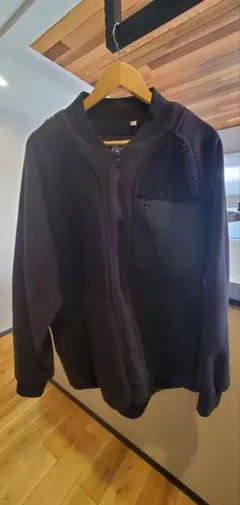 UNIQLO White Mountaineering フリース ジャケット 黒